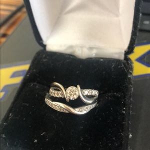 Diamond wedding set